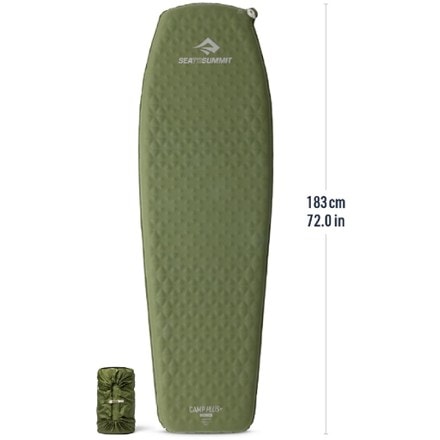 Sea to Summit Camp Plus Self-Inflating Sleeping Pad Regular Mummy size