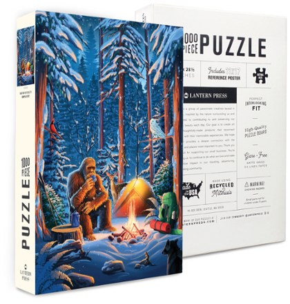 Lantern Press Find Your Inner Squatch Puzzle - 1,000 Pieces 0