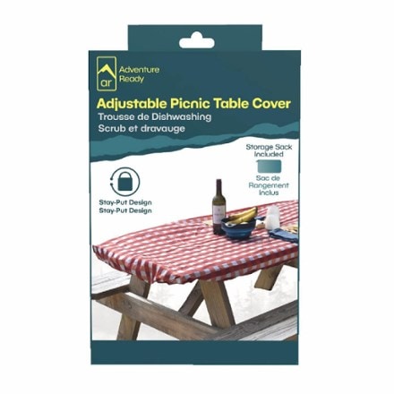 Adventure Ready Adjustable Picnic Table Cover 0
