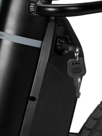 Co-op Cycles Generation e1.2 Electric Bike Locking battery compartment