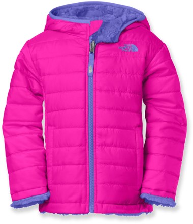 the north face kids reversible mossbud swirl jacket