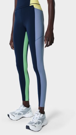 Sweaty Betty Power High-Waist Color-Block Leggings - Women's 1