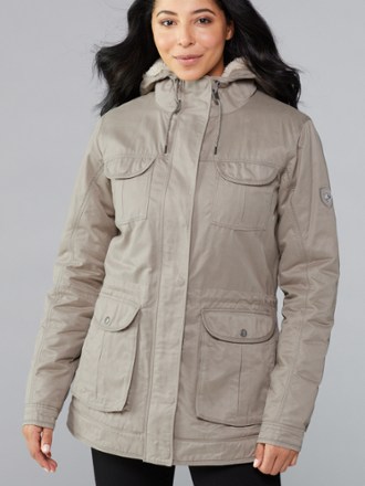 women's plus size fleece lined jacket