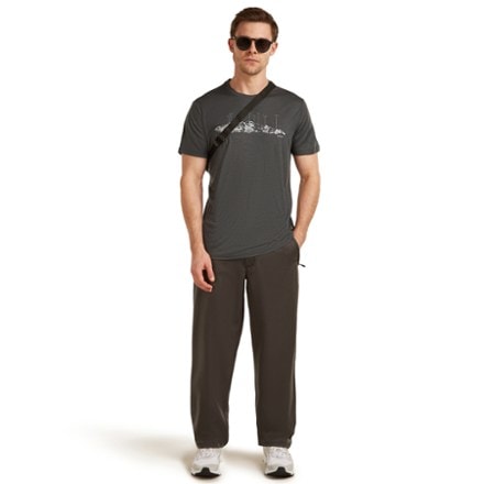 Icebreaker Merino 150 Tech Lite The Peaks T-Shirt - Men's 6