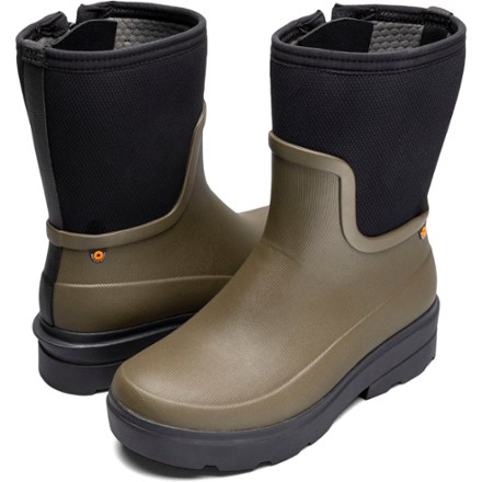 Bogs Hazel Mid Zip Rain Boots - Women's 6