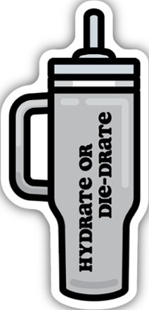 Stickers Northwest Hydrate or Die-Drate Sticker 0
