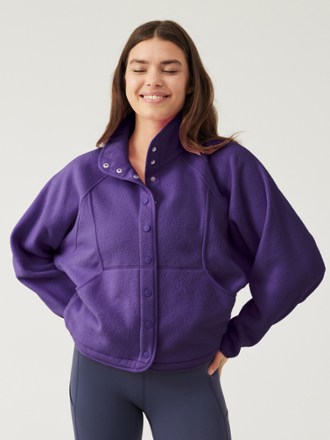 Fleece shop outdoor jackets