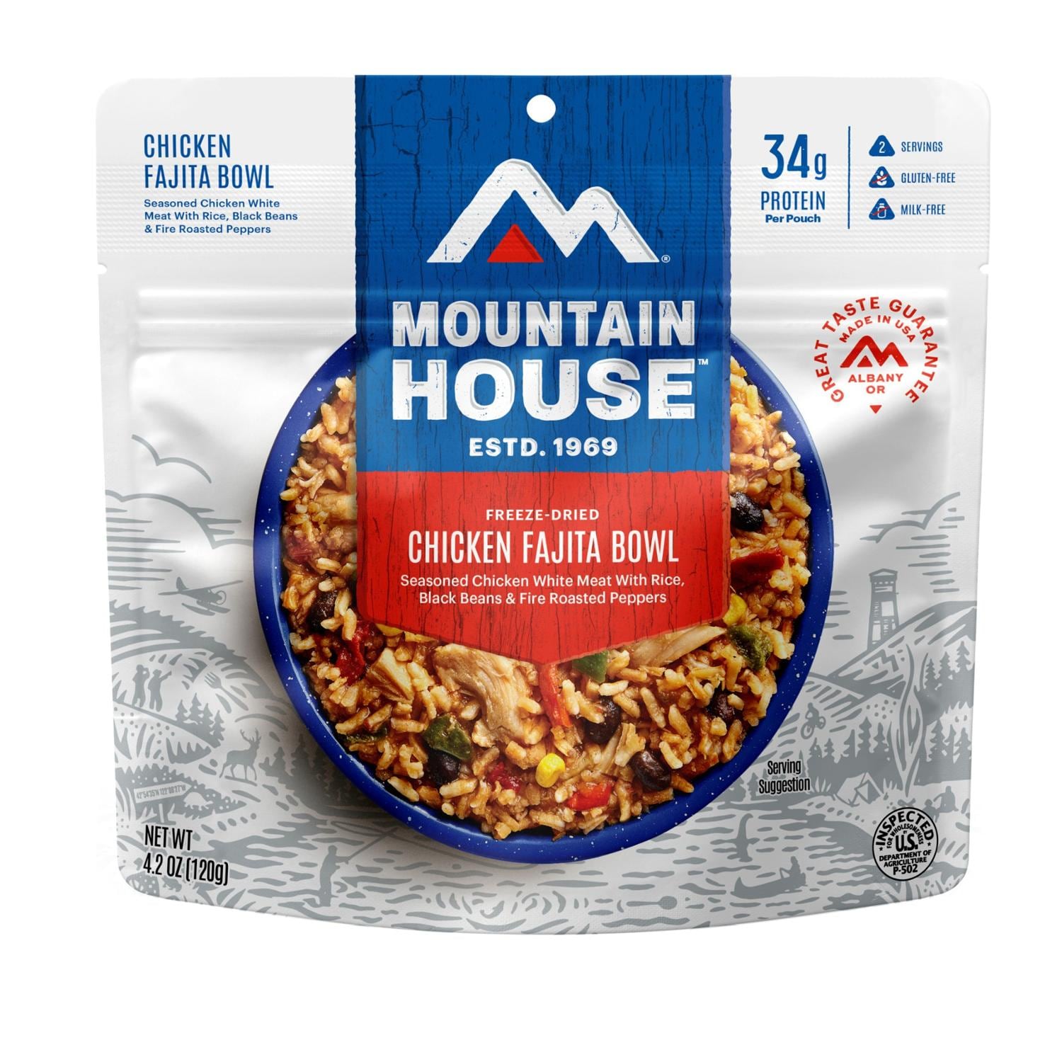 Chicken Fajita Bowl - 2 Servings