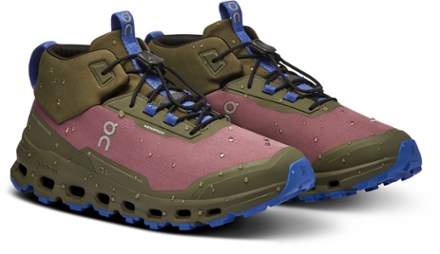 On Cloudhero Mid Waterproof Hiking Shoes - Big Kids' 2