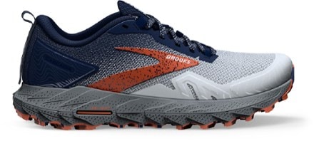 Brooks Cascadia 17 (Men's) - Blue/Navy/Firecracker