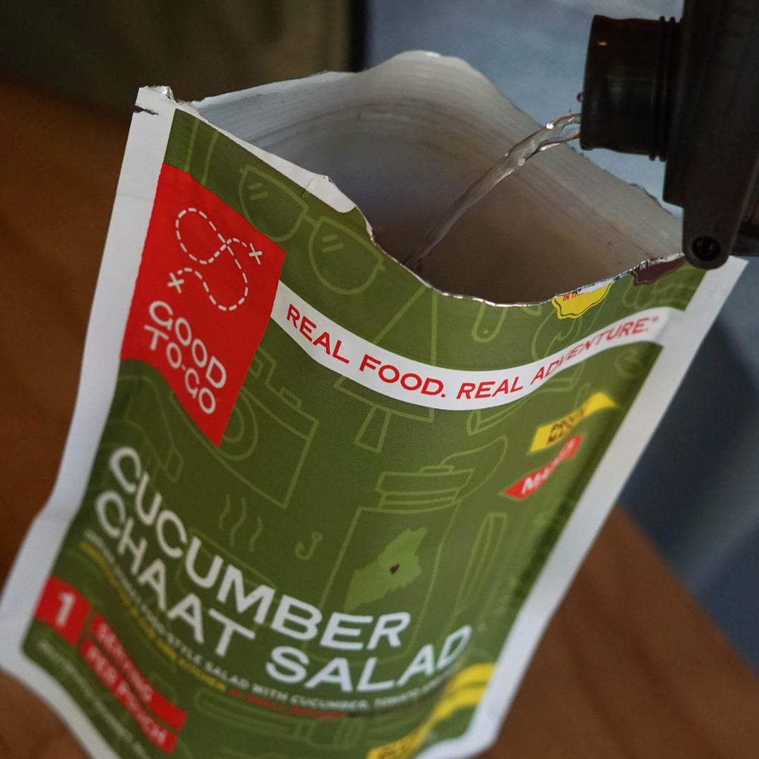 Location Image for Stove-Free Cucumber Chaat Salad - 1 Serving