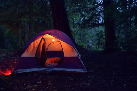 Safe Camping Candle Lantern In Tents