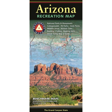 Benchmark Maps Arizona Recreation Map 0