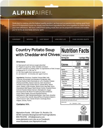 AlpineAire Foods 5 Day Meal Kit - 10 Servings 3