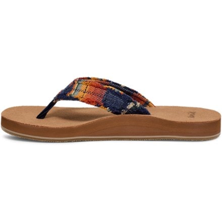 Sanuk Fraid Not Blanket Flip-Flops - Men's 1