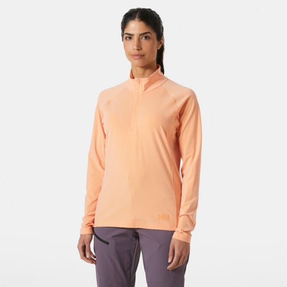 On Body Image of color Apricot Crush Melange