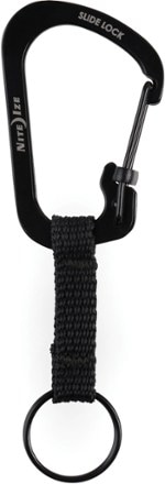 Nite Ize SlideLock Carabiner Key Ring 0