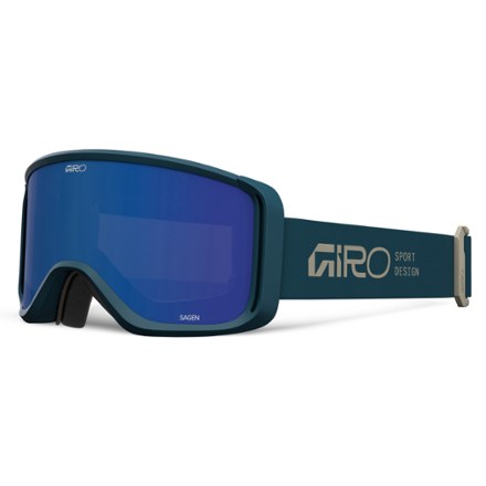 Giro Giro Sagen Snow Goggles Blue Grey Cobalt/Yellow - $109.95 at REI.com