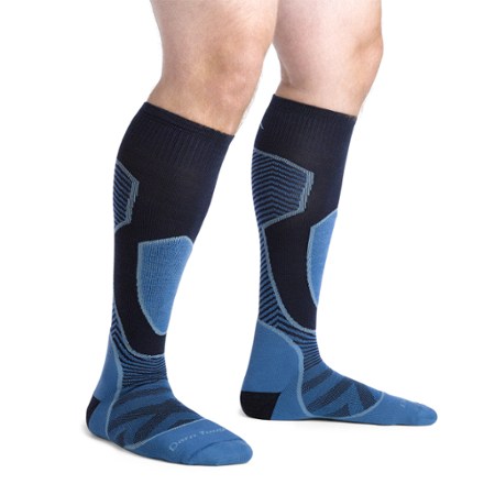 Darn Tough Outer Limits Over-The-Calf Lightweight Ski and Snowboard Socks - Men's 1