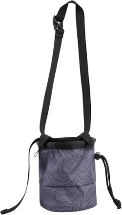 KAVU Peak Seeker Chalk Bag - Black Topo 2