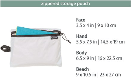 PackTowl Personal Towel 3