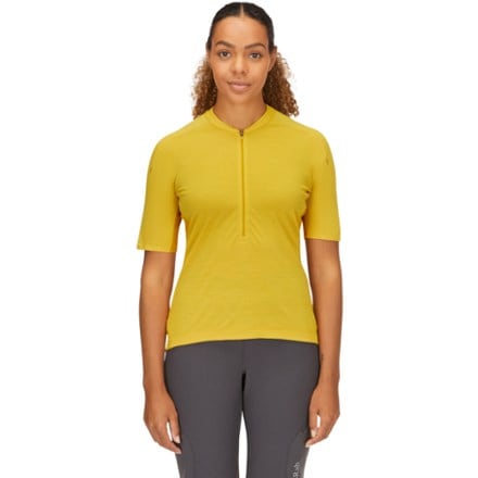 Rab Cindercrino Zip Tee Cycling Jersey - Women's 1