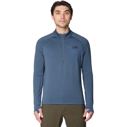 Mountain Hardwear Up First Tech Fleece Quarter-Zip - Men's 0
