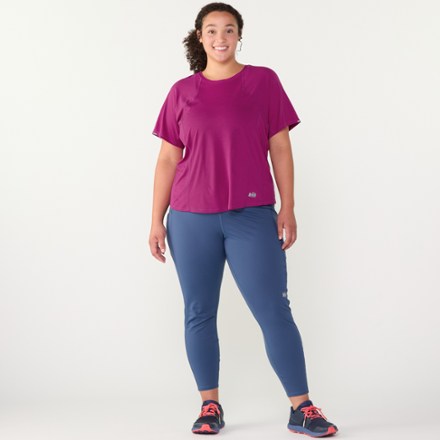 REI Co-op Swiftland High-Low-Hem Running T-Shirt - Women's 6