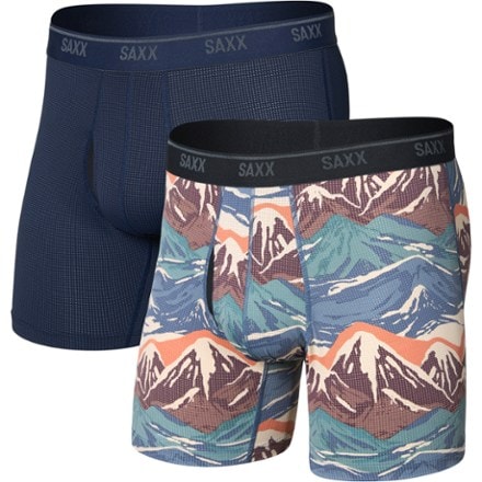 Saxx Quest Quick-Dry Boxer Briefs - Men's - Package of 2 0