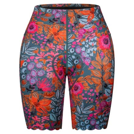 SHREDLY Biker Cham Cycling Shorts - Women's 0