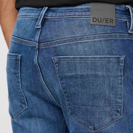 DUER Tech Fleece Denim Straight Pants - Men's 6