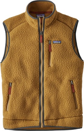 m's retro pile vest