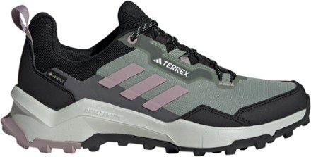 Terrex AX4 GORE TEX Hiking Shoes Women s Silver Violet Blue Dawn Gold 12
