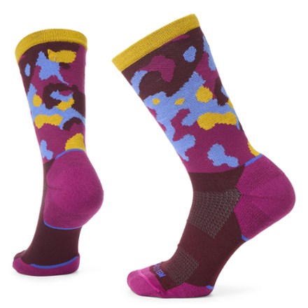 REI Co-op Swiftland TT Run Crew Socks - Seconds - 2 Pairs Purple 