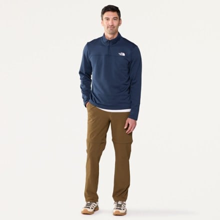 The North Face Cedar Trail Grid Fleece Quarter-Zip Pullover - Men's 3
