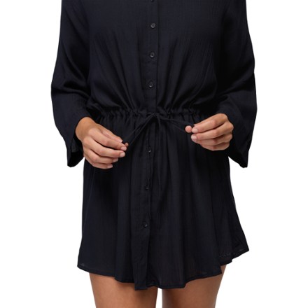prana t shirt dress Prana Lata Beach Maxi Dress with Shelf Bra