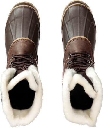 mink snow boots