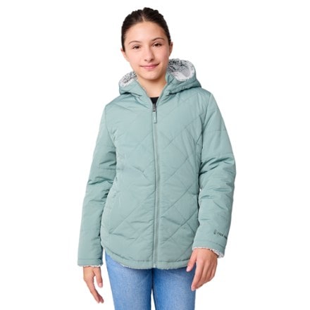 Free Country Stratus Lite Reversible Insulated Jacket - Girls' 0