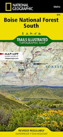 National Geographic Boise National Forest South Topographic Map 0