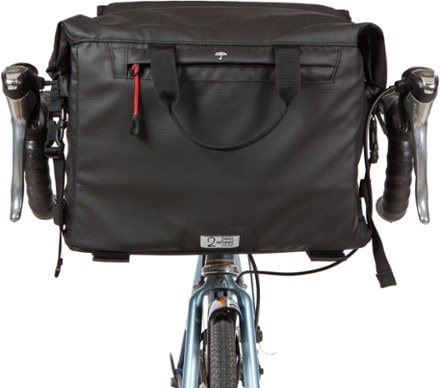 Two Wheel Gear Dayliner Handlebar and Trunk Box Bag - Black Recycled 8