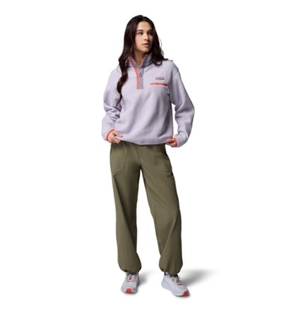 Columbia Helvetia II Cropped Half-Snap Fleece Pullover - Women's 2