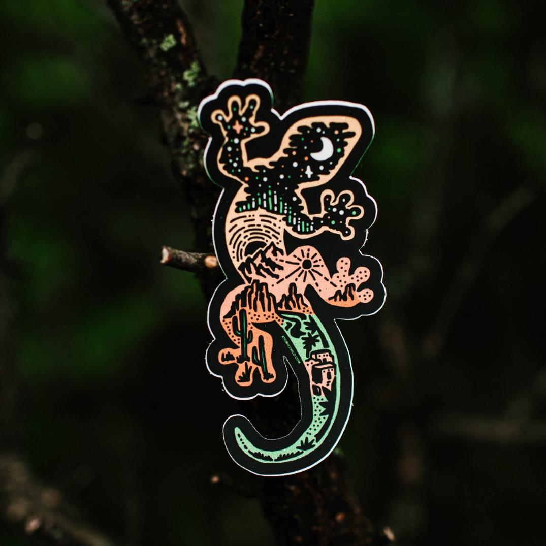Location Image for Lizard Sticker