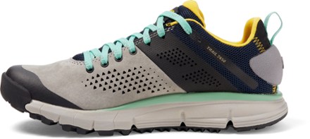Danner Trail 2650 Hiking Shoes - Women's Left view (Gray/Blue/Spectra Yellow)