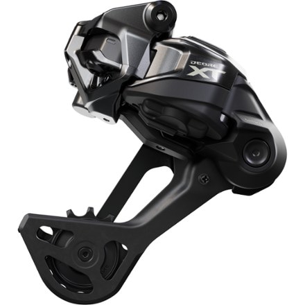 Shimano XT Di2 M8250 SGS Long-Cage Rear Derailleur and Shifter Upgrade Kit - Band Clamp 1