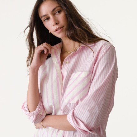 Marine Layer Jane Cali Poplin Relaxed Shirt - Women's 3