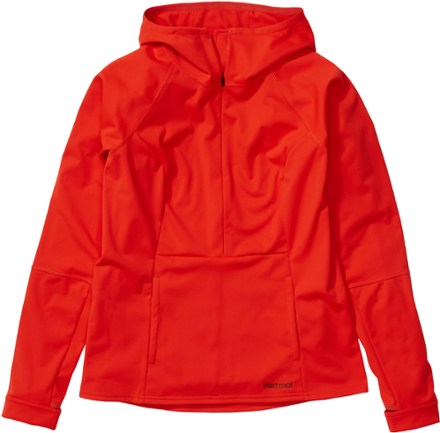 red softshell jacket women's