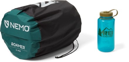 NEMO Roamer Sleeping Pad - XL Wide Stuff sack (32oz bottle not included) (Teal)