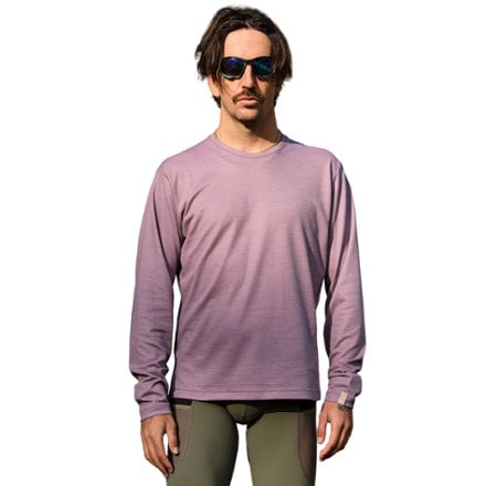 Giordana Beyond Gravel Long-Sleeve Wool Tech Cycling T-Shirt 0