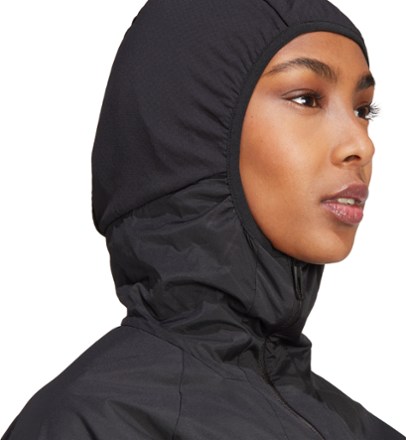 adidas Techrock Ultralight Half-Zip Hooded Fleece Jacket - Women's 4