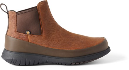 mens short slip on boots